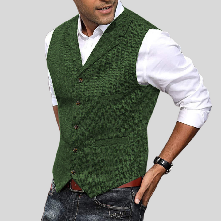 Vest Heren | Tijdloze Stijl | Slim Fit | Elegante Afwerking