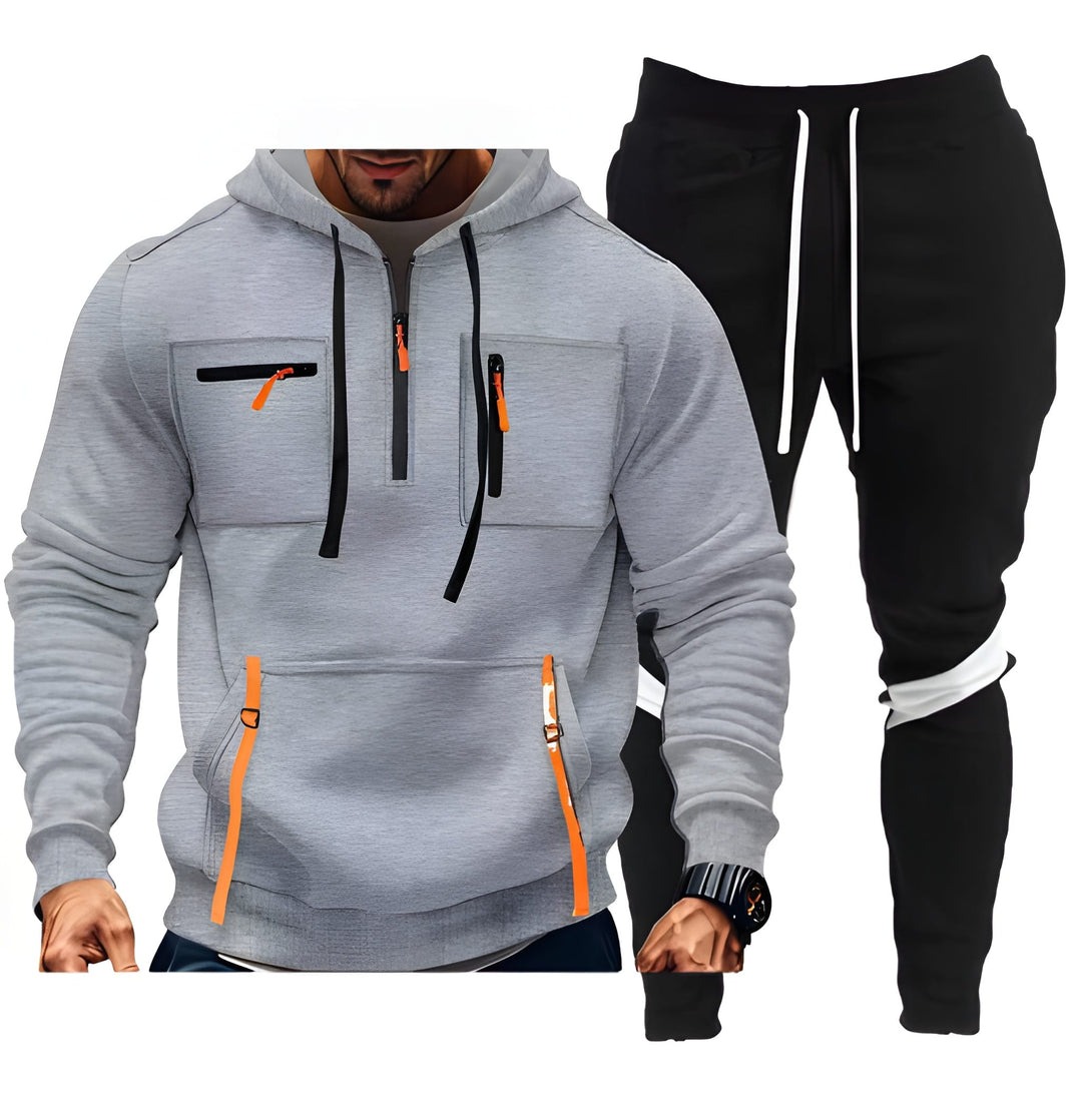 Heren Trainingspak | Sportieve Hoodie & Joggingbroek | Comfortabel & Functioneel Kleding