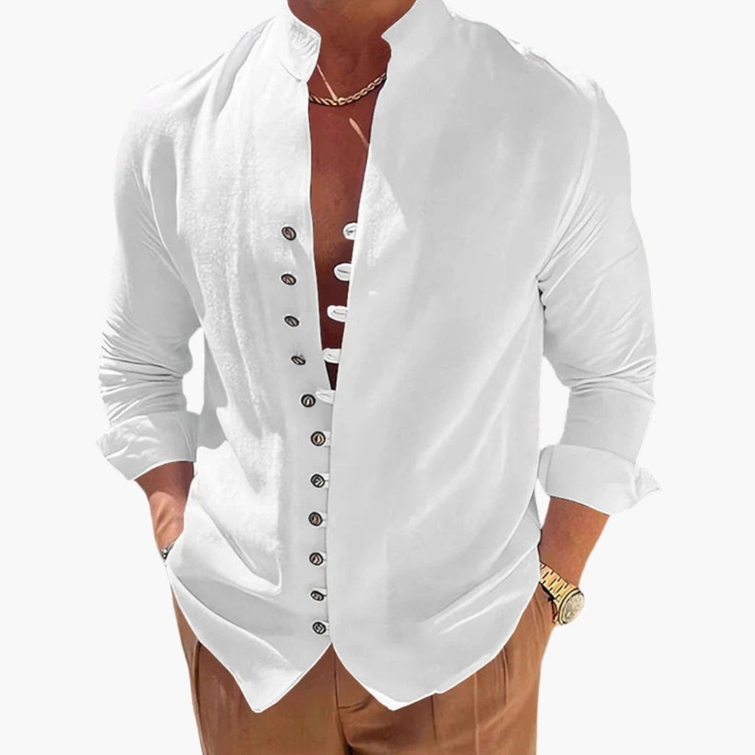 Heren Shirt | Elegant | Lange Mouw | Zomer