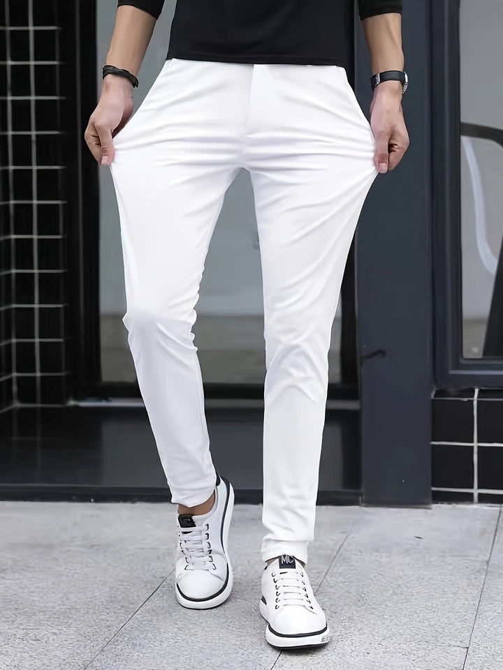Heren Broek | Skinny Fit | Mid-Waist & Stretch | Casual & Zakelijk