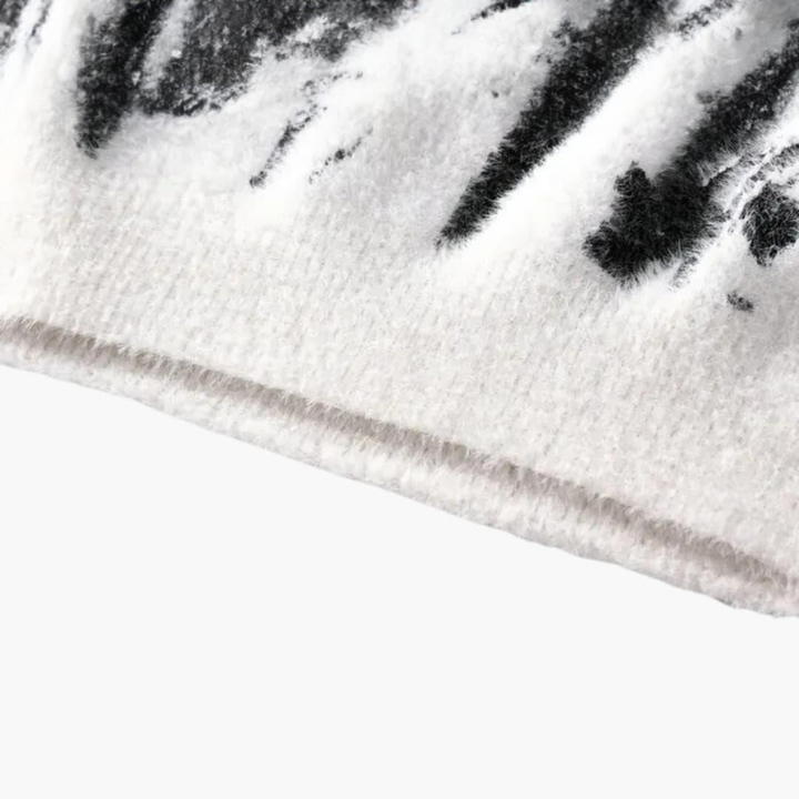 Truien Heren | Trui met Abstract Patroon & Comfort Fit