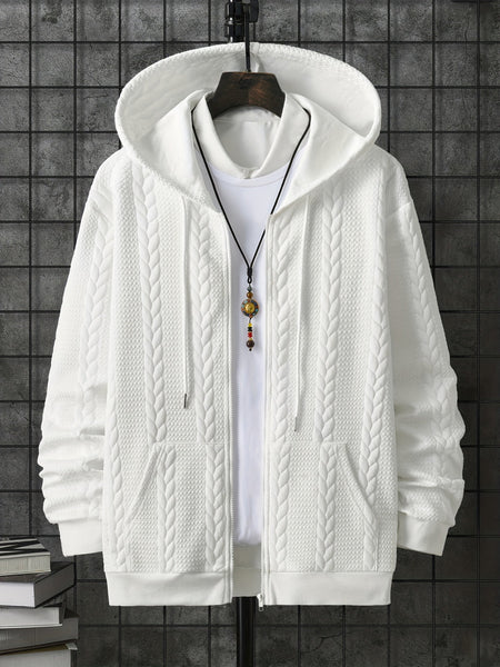 Heren Hooded Jack | Stijlvol & Casual | Gebreid & Comfortabel | All-Season