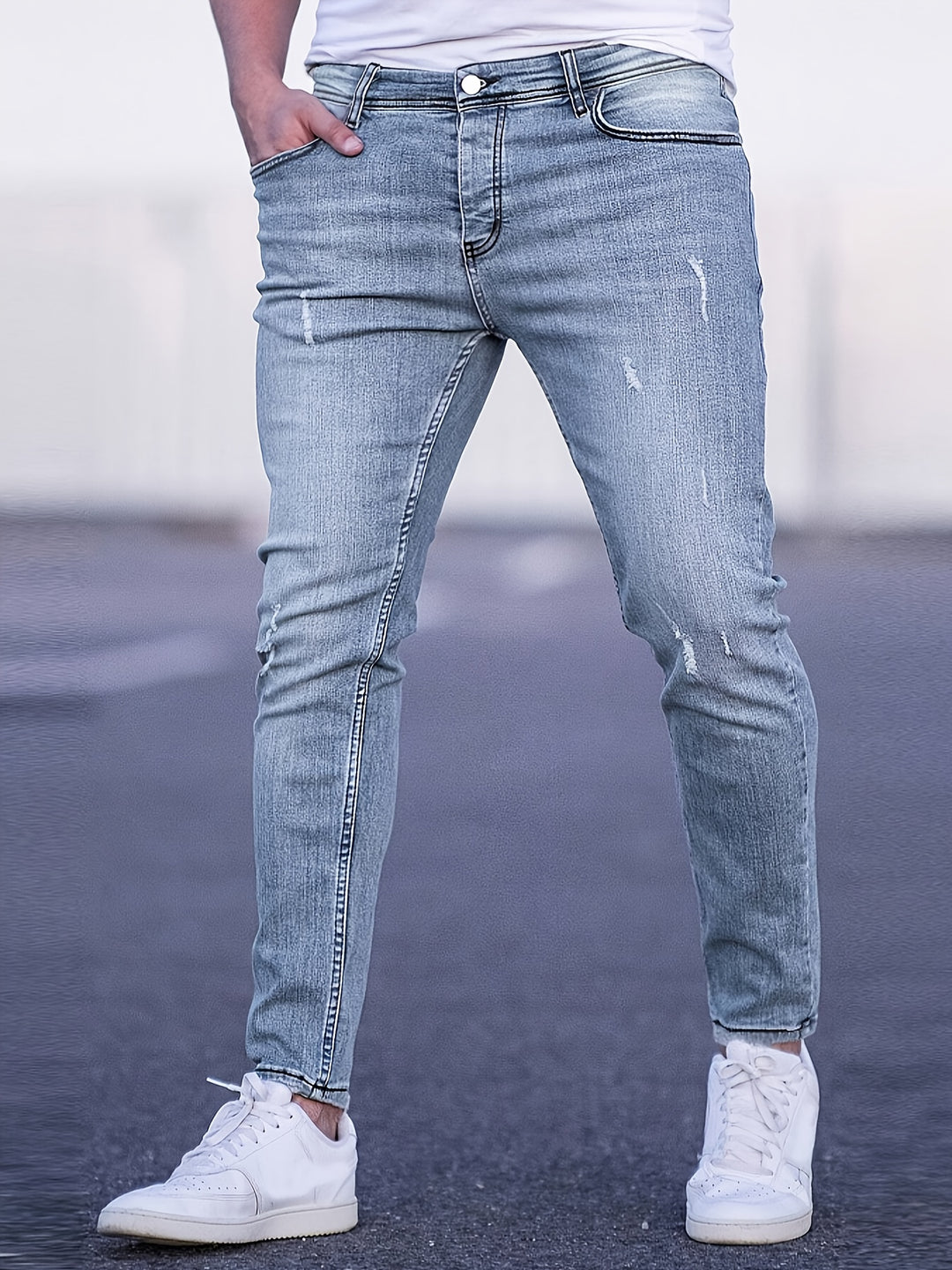 Heren Skinny Fit Jeans | Medium stretch en comfort | Veelzijdig denim