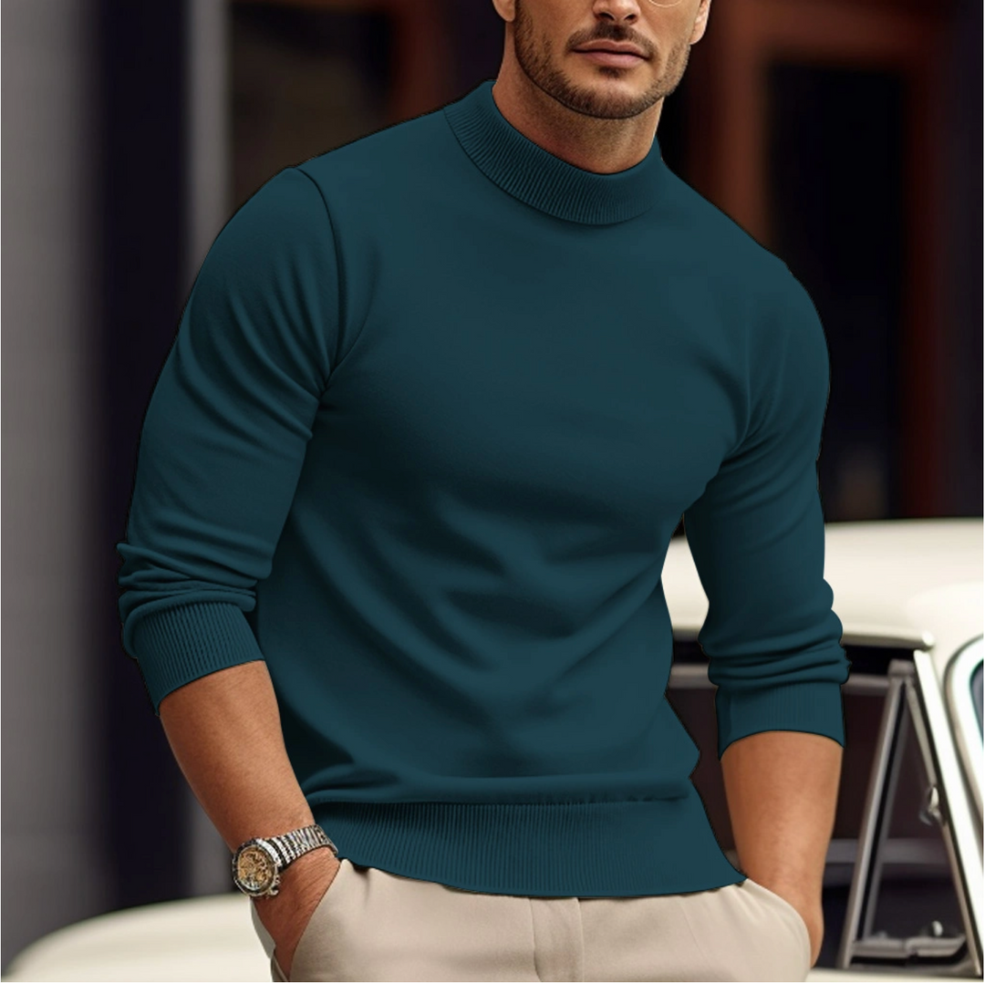 Truien Heren | Hoge Kraag | Slim Fit | Modern Design