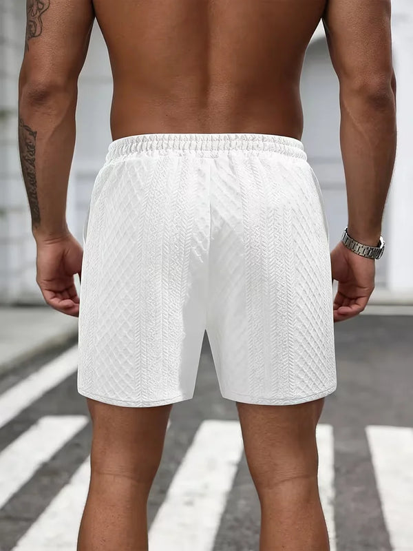 Heren Short | Straight | Trekkoord | Zomer