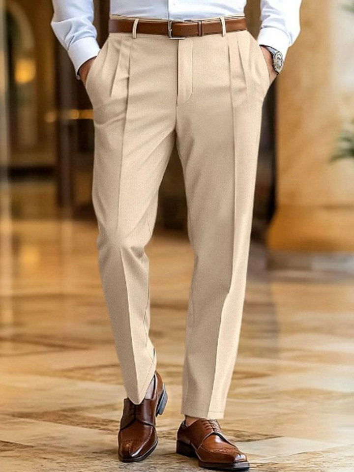 Broeken Heren | Elegant & Comfort Fit | Tijdloze Stijl | Formele Kleding