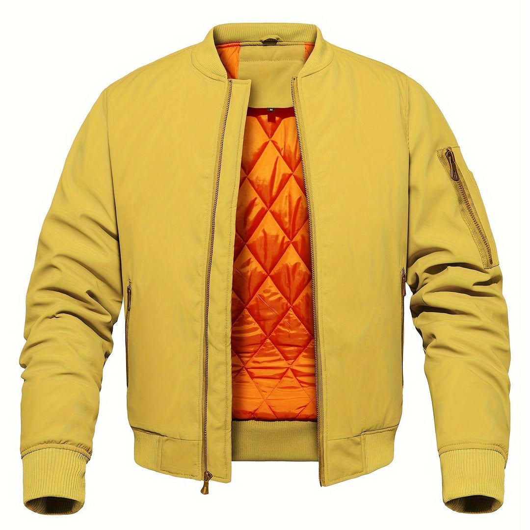 Heren Jas | Oversized | Met Rits | Lente