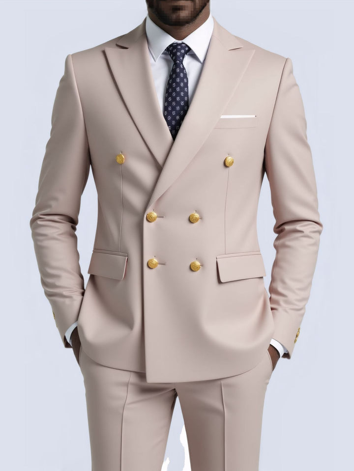 Heren Pak 2-Delig | Slim Fit | Double Breasted | Elegant & Formeel