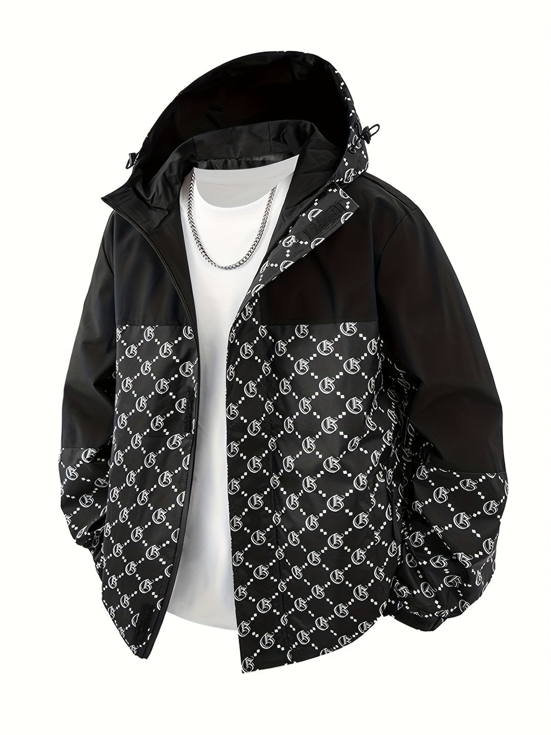 Heren Jas | Oversized | Met Capuchon | Met Rits
