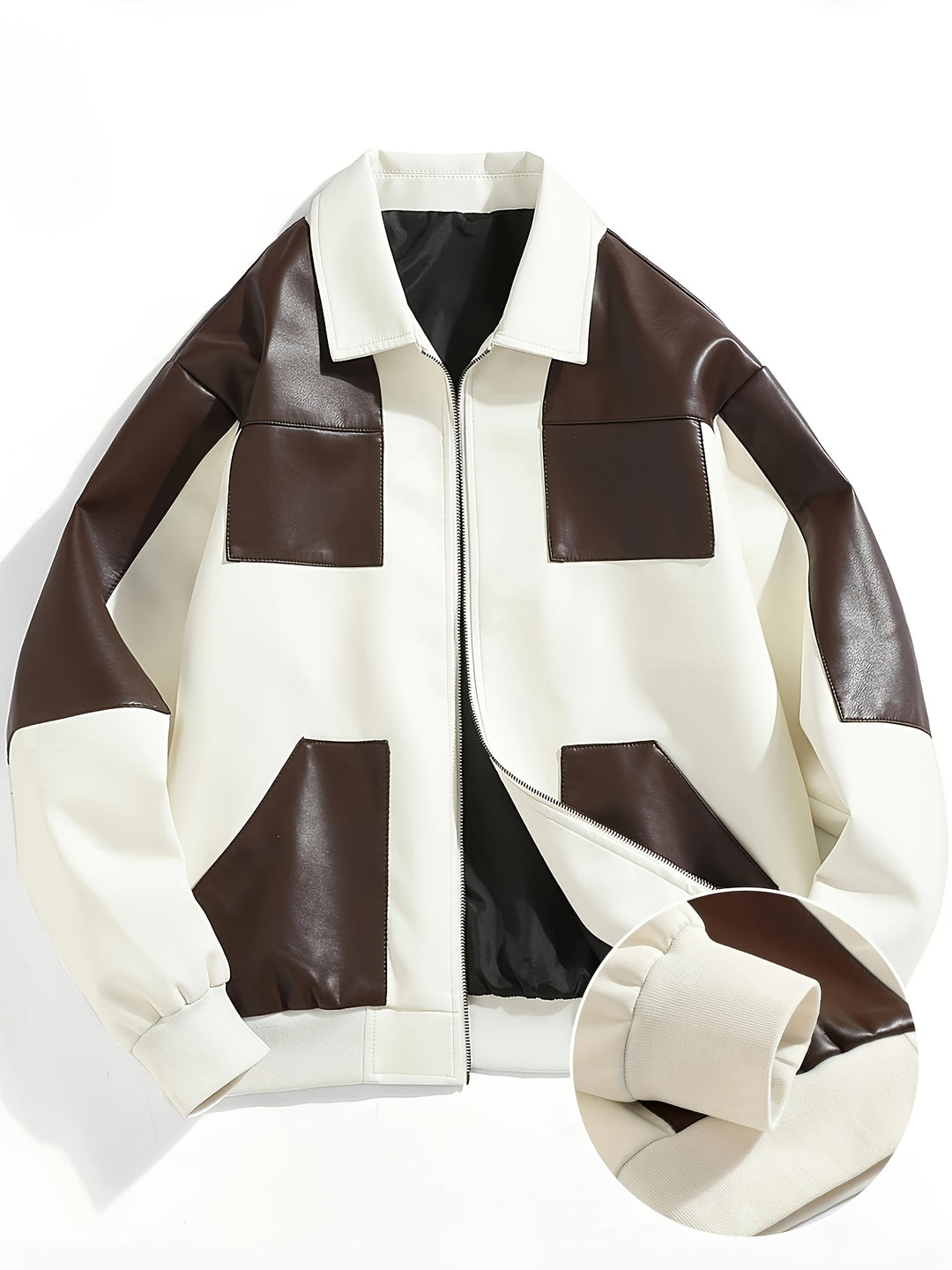 Heren Jas | Straight | Met Rits | Lente