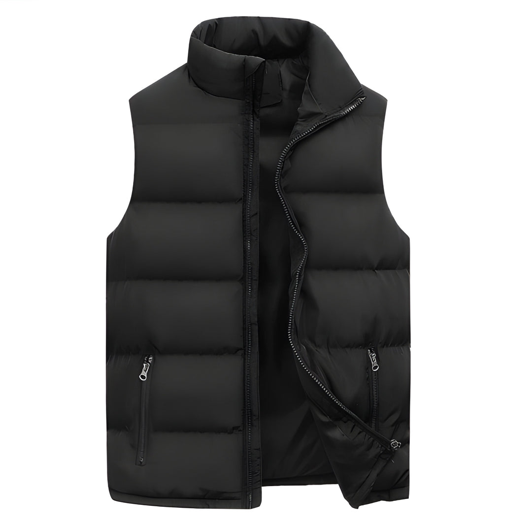 Heren Bodywarmer | Dikke Vulling & Rits | Luxe Mouwloos Vest | Winter