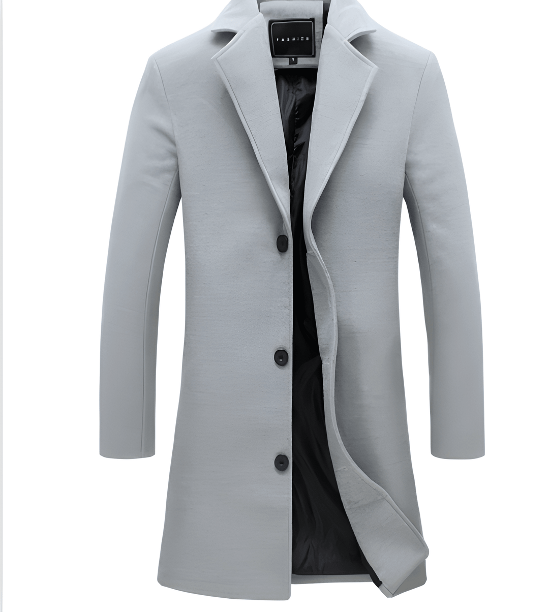 Winterjas Heren | Slim Fit Double Breasted Jas | Klassieke Look