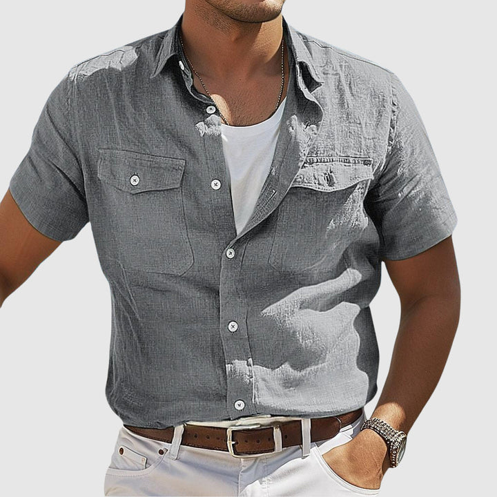 Heren Shirts | Straight | Met Knoopjes | Zomer