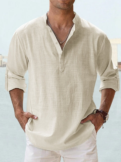 Heren Shirts | Elegant | Lange Mouw | Zomer