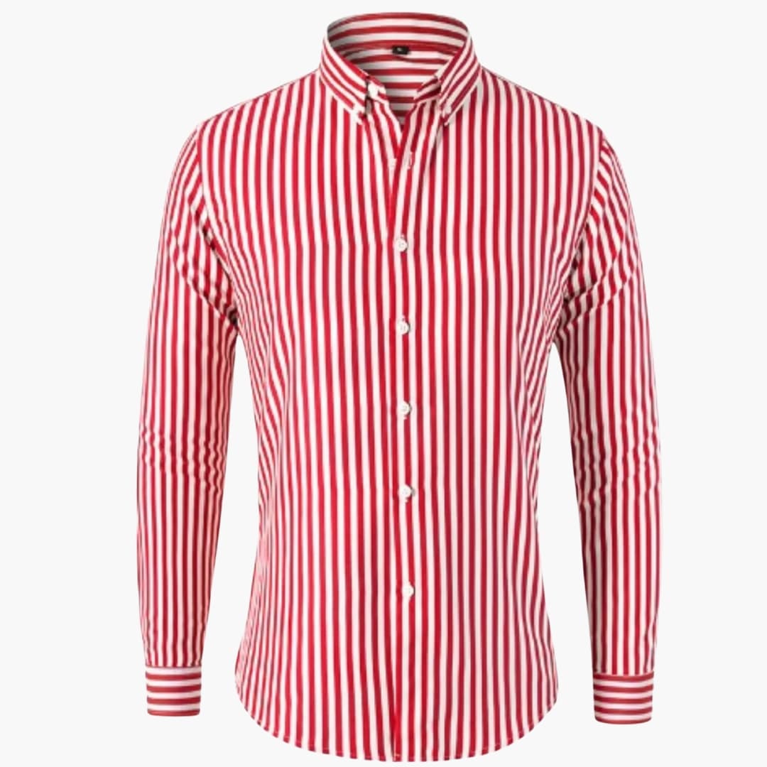 Heren Shirt | Slimfit | Met Knoopsluiting | Lente