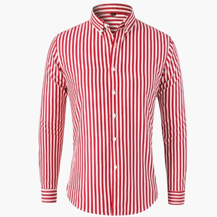 Heren Shirt | Slimfit | Met Knoopsluiting | Lente