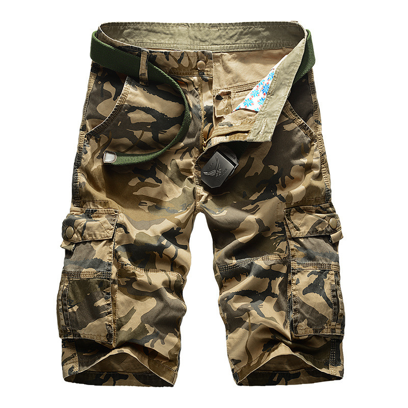 Heren Cargo Short | Straight | Grote Zakken | Zomer