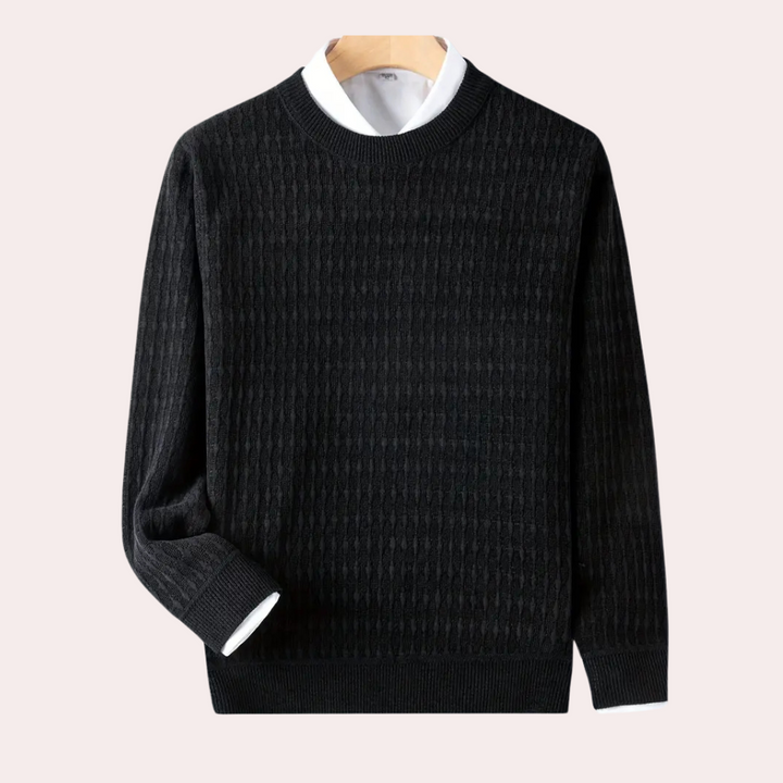 Veelzijdige en unieke heren trui met modern ontwerp en trendy stijl | Daan