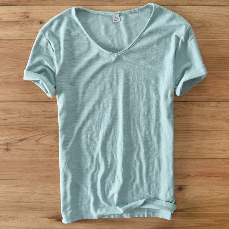 Heren T-shirt | Zacht & Verfijnd | Comfortabele Stof & Stijlvolle Halslijn | Voor Elke Dag