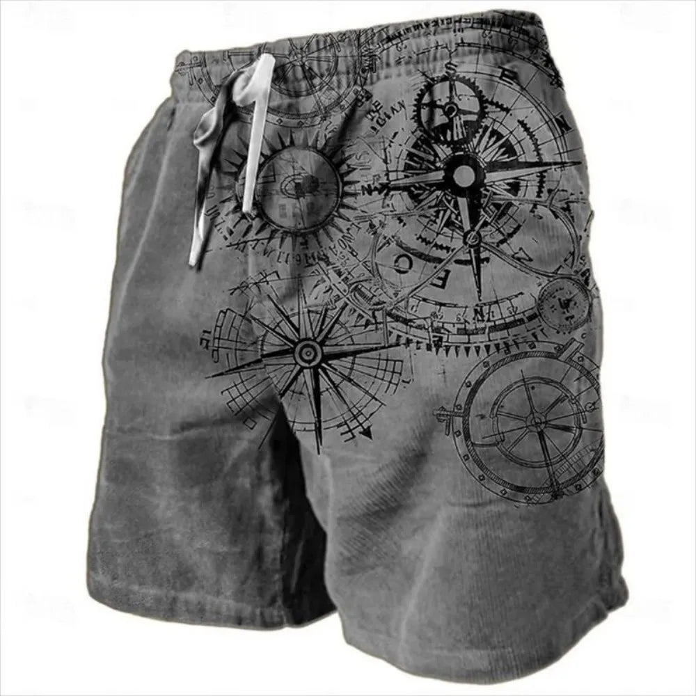 Heren Shorts | Retro | Trekkoord | Zomer