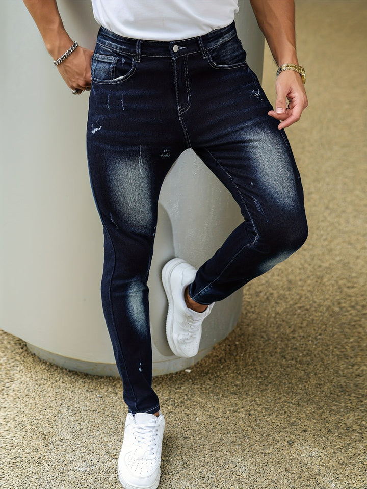 Heren Jeans | Trendy Denim | Stretch & Gewassen Look voor Een Moderne Stijl