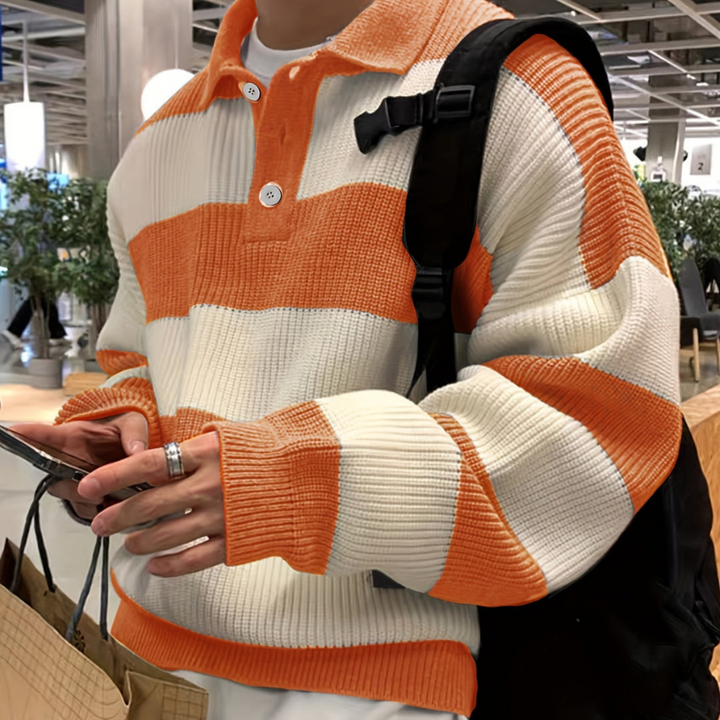 Truien Heren | Gestreept Design | Loose Fit | Casual Look