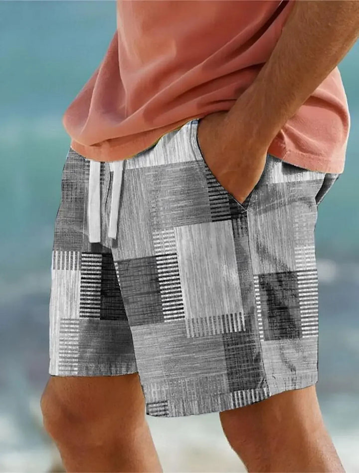 Heren Short | Vintage | Trekkoord | Zomer