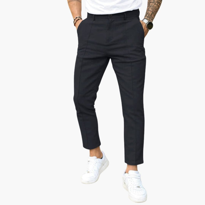 Heren Pantalon | Slimfit | Smalle Pijpen | Zomer