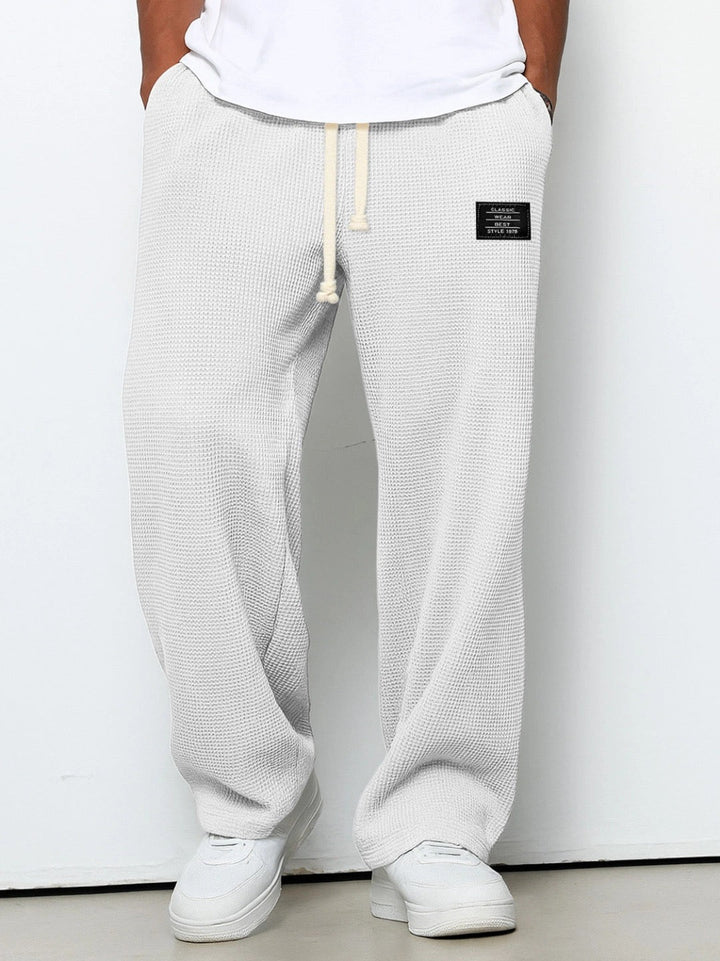 Heren Broek | Wijde Pijpen | Trekkoord | Zomer