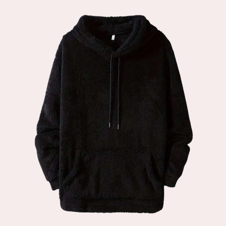 Klassieke warme hoodie voor heren met kangoeroezakken en unieke stijl | Ties