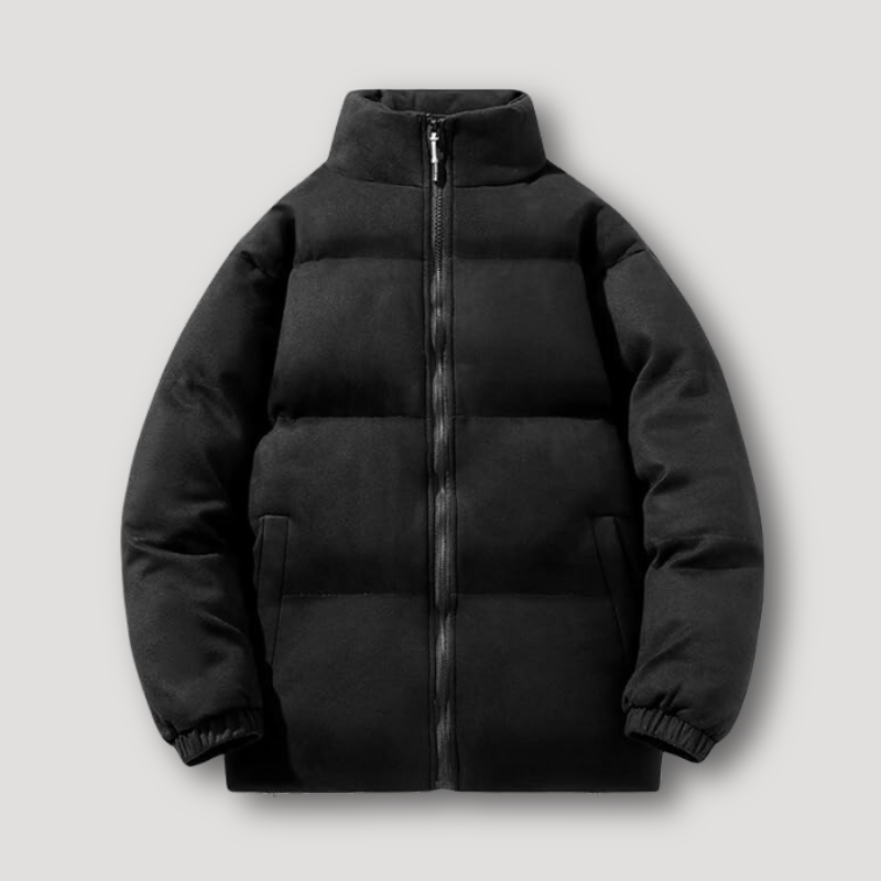 Stijlvolle winterjas met hoge kraag voor heren met ultiem comfort en casual elegantie | Ruben