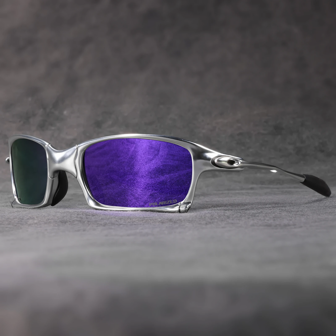 Heren Zonnebril | Sportief Design | Gepolariseerde Lenzen | 100% UV-Bescherming | Metalen Frame 30g