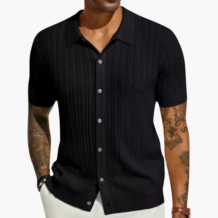 Heren Polo | Retro | Korte Mouw | Zomer