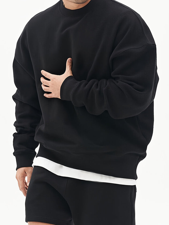 Heren Sweatshirt | Klassiek & Comfortabel | Ronde Hals | Herfst/Winter