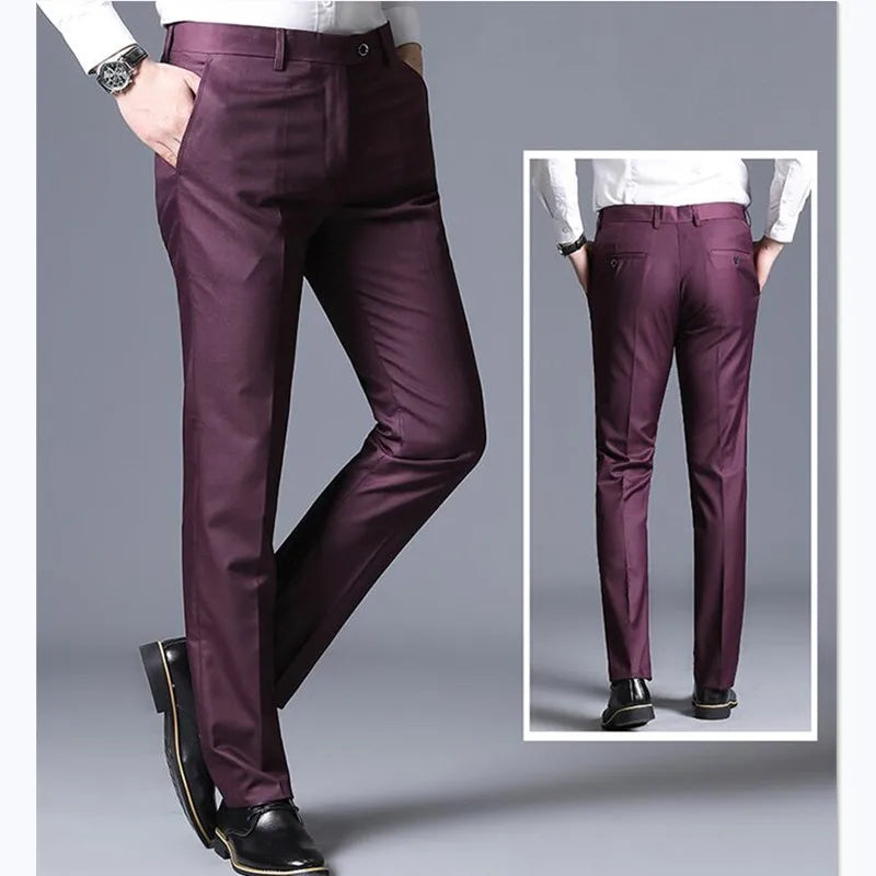 Heren Werkbroek | Slim Fit | Strijkvrij & Zakelijk | Modern Design