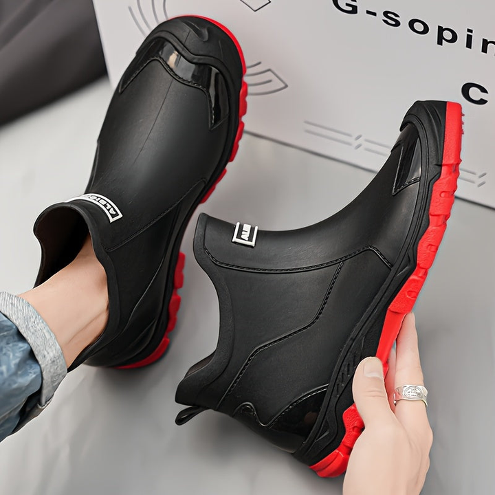 Waterschoenen Heren | Slip-On Regenlaarzen | Waterproof & Antislip