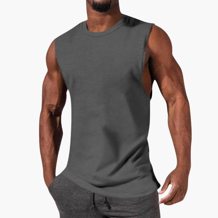 Heren Tanktop | Straight | Mouwloos | Zomer