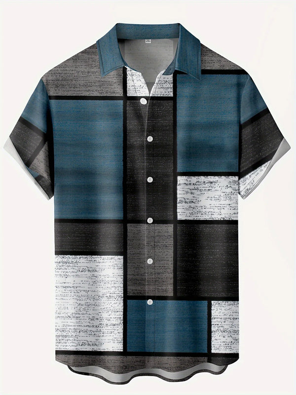 Heren Shirt | Oversized | Met Knoopjes | Zomer