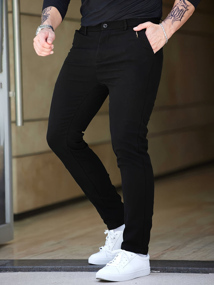 Heren Broek | Slank & Comfortabel | Veelzijdig & Casual | Katoenmix