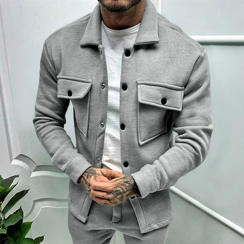 Getailleerde Slim-Fit jas voor eigentijdse elegantie en perfect comfort | Moos