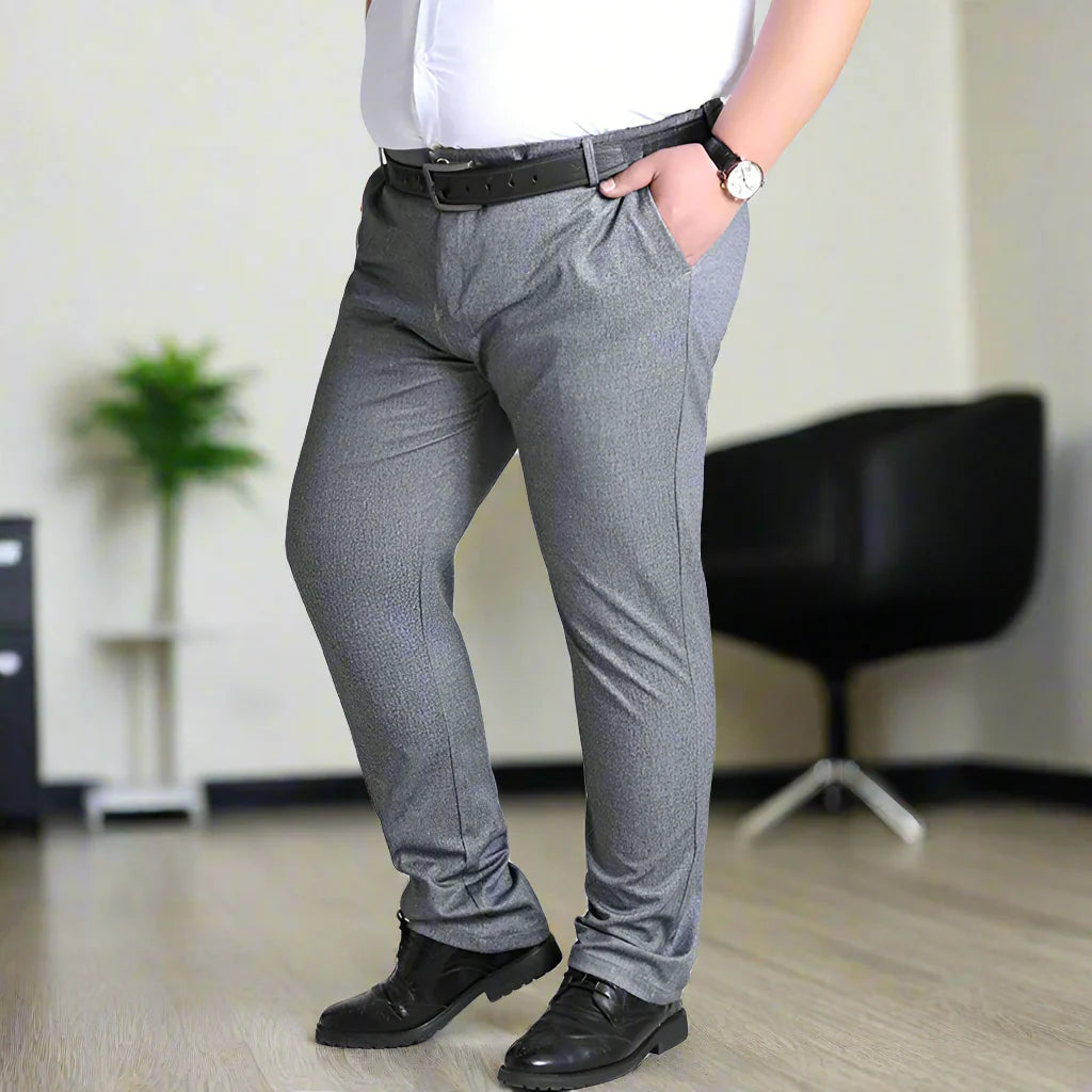 Heren Broeken | Zakelijk Casual | Elastisch & Ademend | Grote Maten & Comfort Fit