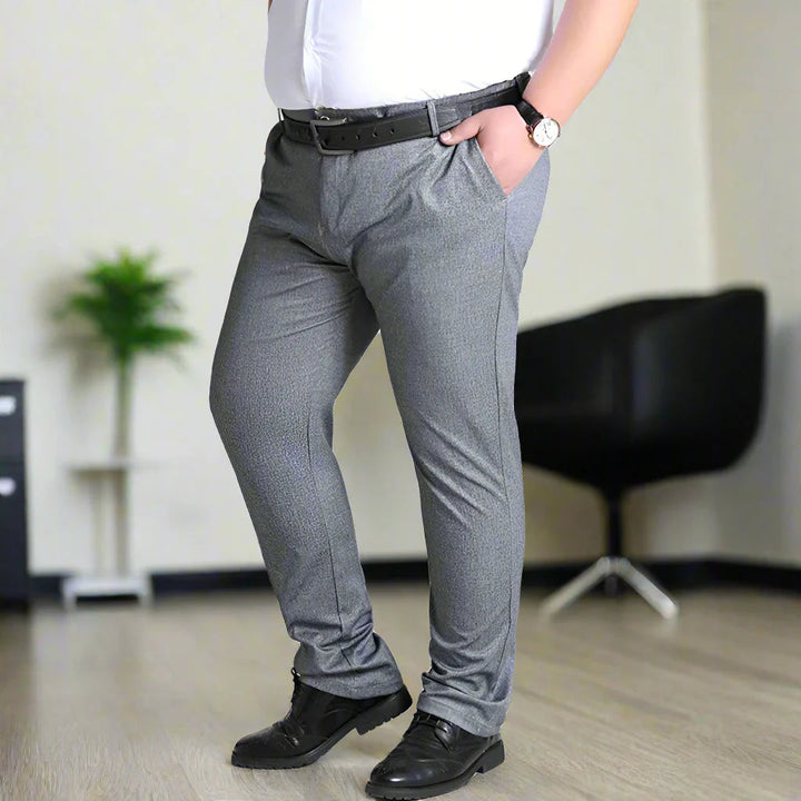Heren Broeken | Zakelijk Casual | Elastisch & Ademend | Grote Maten & Comfort Fit