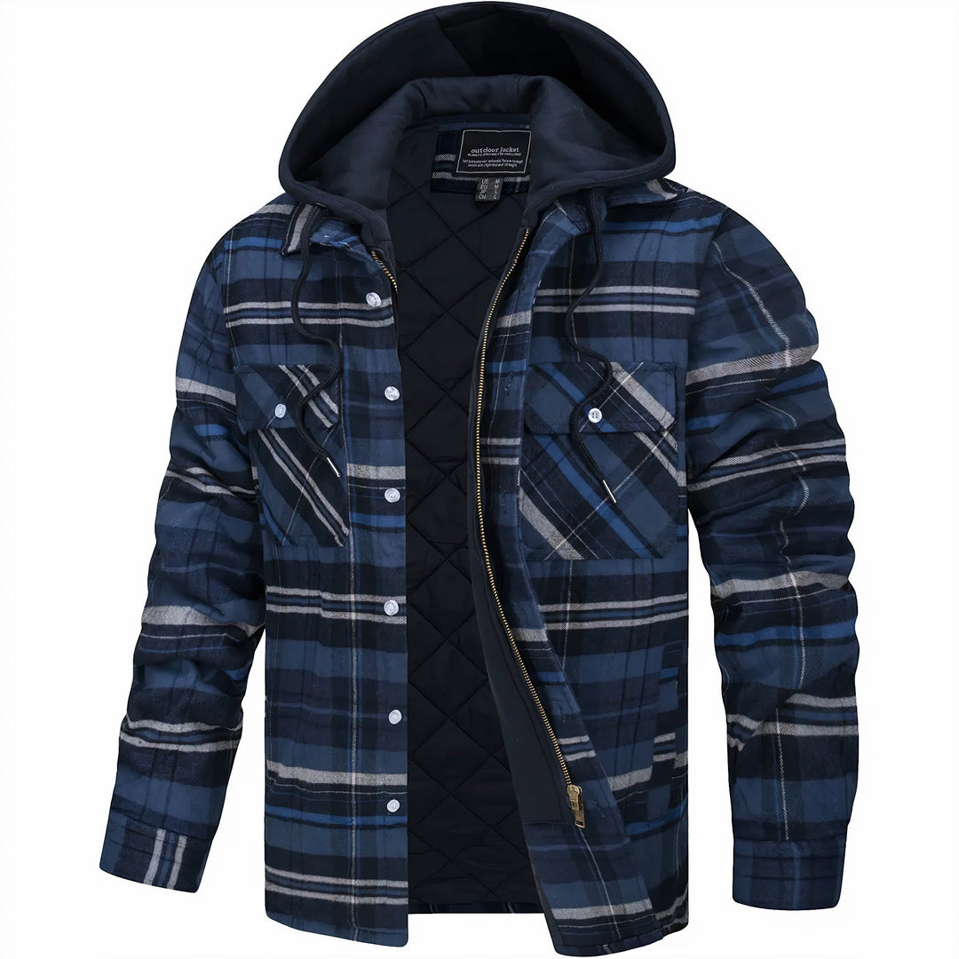 Klassieke Hoodie Jacket met functionele zakken voor moeiteloze stijl en comfort | Jesse