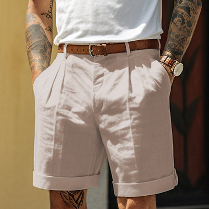 Heren Short | Elegant | Omgeslagen Zoom | Zomer