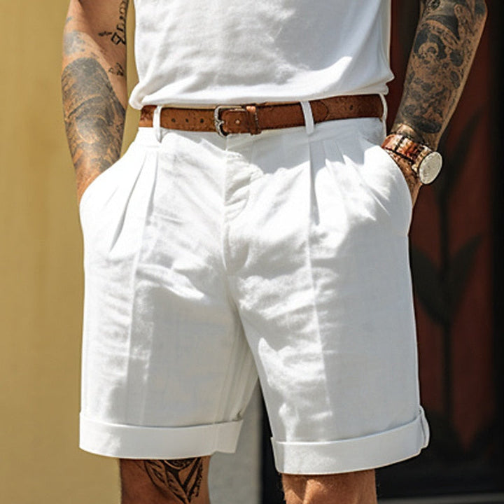 Heren Short | Elegant | Omgeslagen Zoom | Zomer