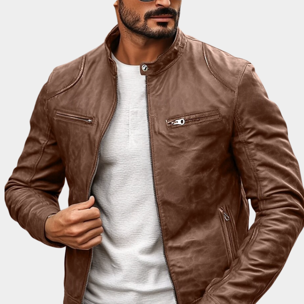 Heren Avontuursjack Licht - Zwart - Khaki