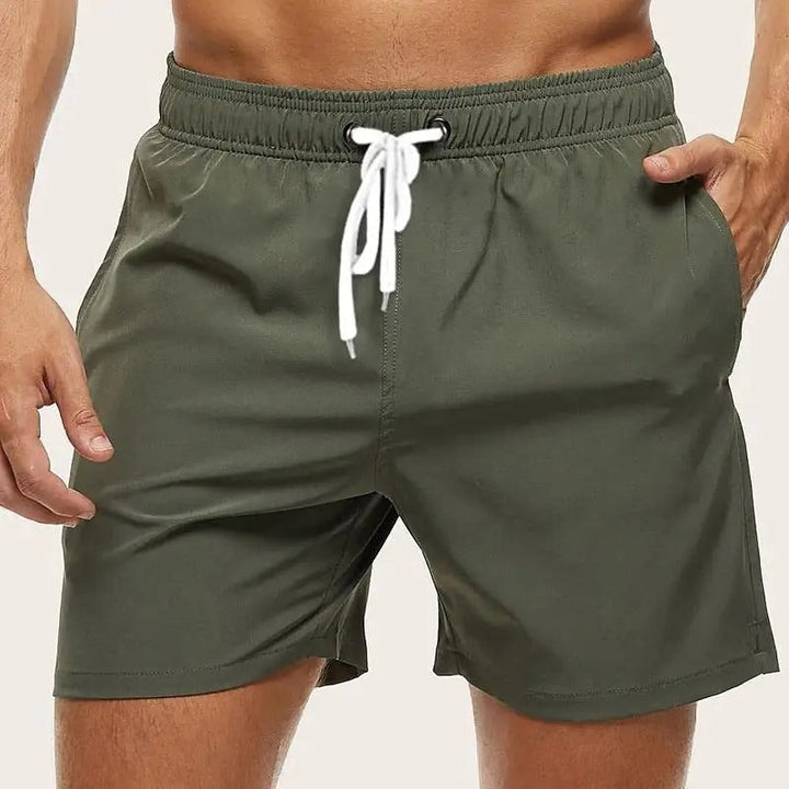 Heren Badeshorts Zwembroek - Casual Zomermodel - Donkergroen