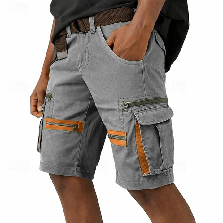 Heren Cargo Short - Outdoor Comfort - Grijs