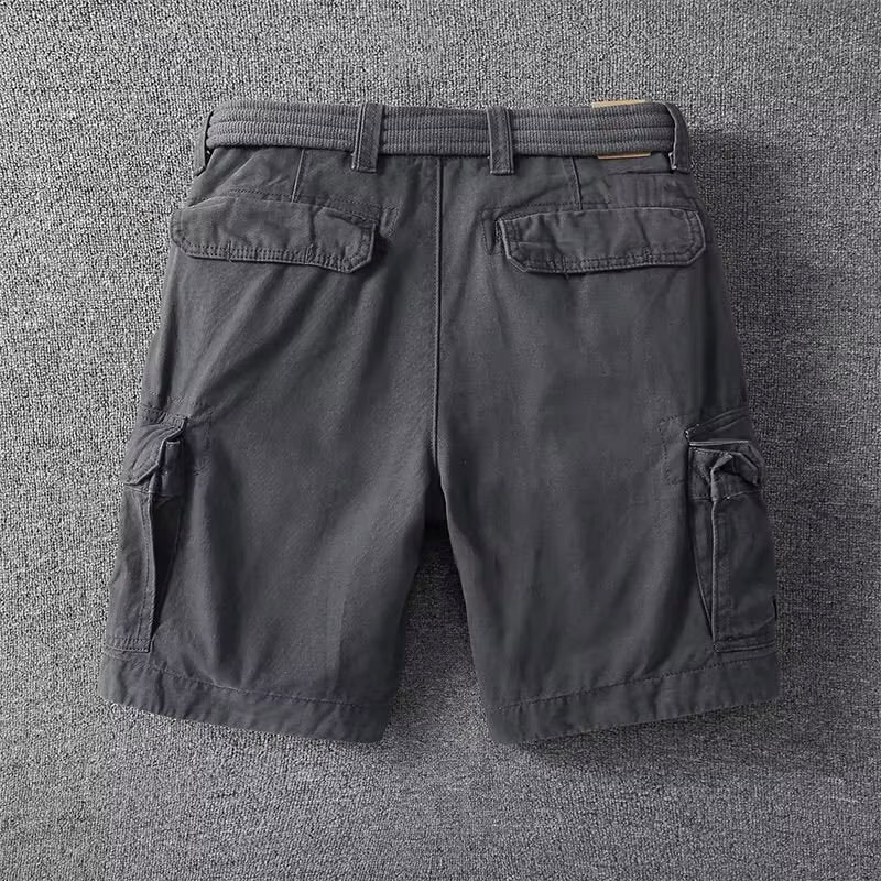 Heren Cargo Shorts met Zakken - Klassiek Design