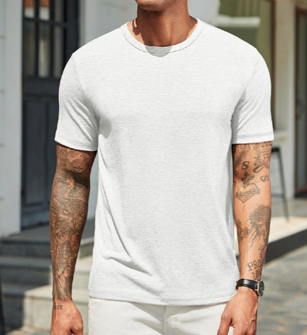Heren Classic T-Shirt - Comfortabel Dagelijks Shirt